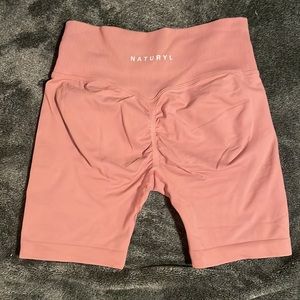 Rose pink Naturyl by NBK Biker shorts